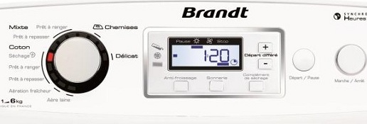 Brandt - ETE 6336F - Interface de commande