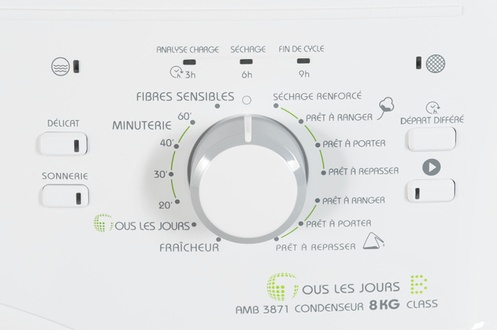 Sèche Linge Laden - AMB3871 - Interface de commande Sèche Linge Laden - AMB3871 - Interface de commande