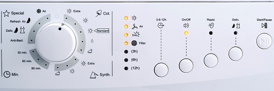 Sèche Linge Proline - TD 6 VE GLASS - Interface de commande