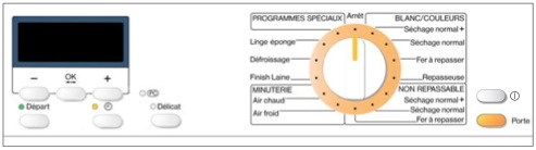 Sèche Linge Miele - PT 5136 - Commandes