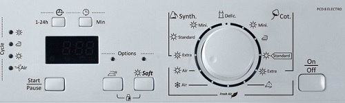 Sèche Linge Proline - PCD 8 ELECTRO - Commandes